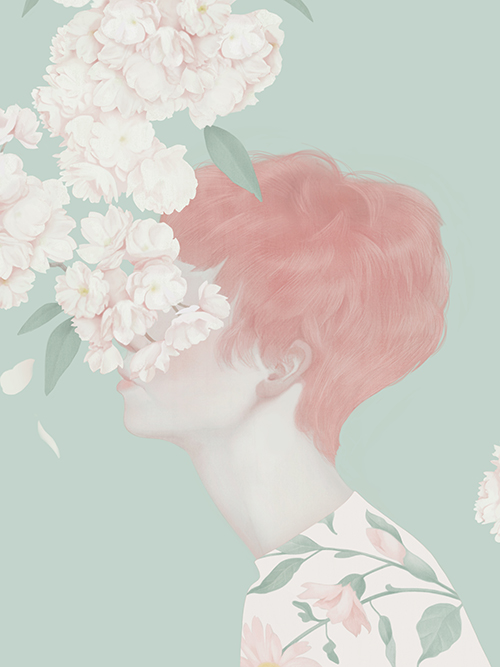 hsiao-ron-cheng-portraits-flowers-dreamy